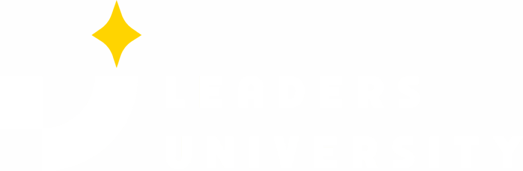 logo leaders blanc
