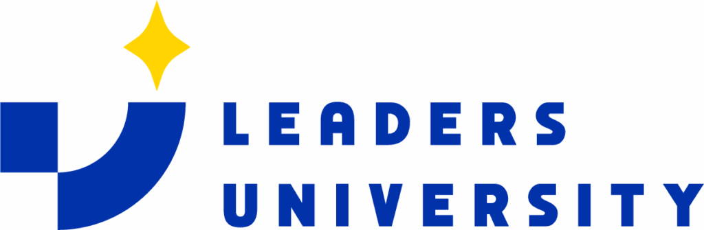 logo leaders bleu